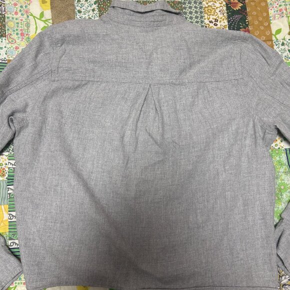 Madewell Brushed Flannel Shirt with tie detail - Picture 7 of 9